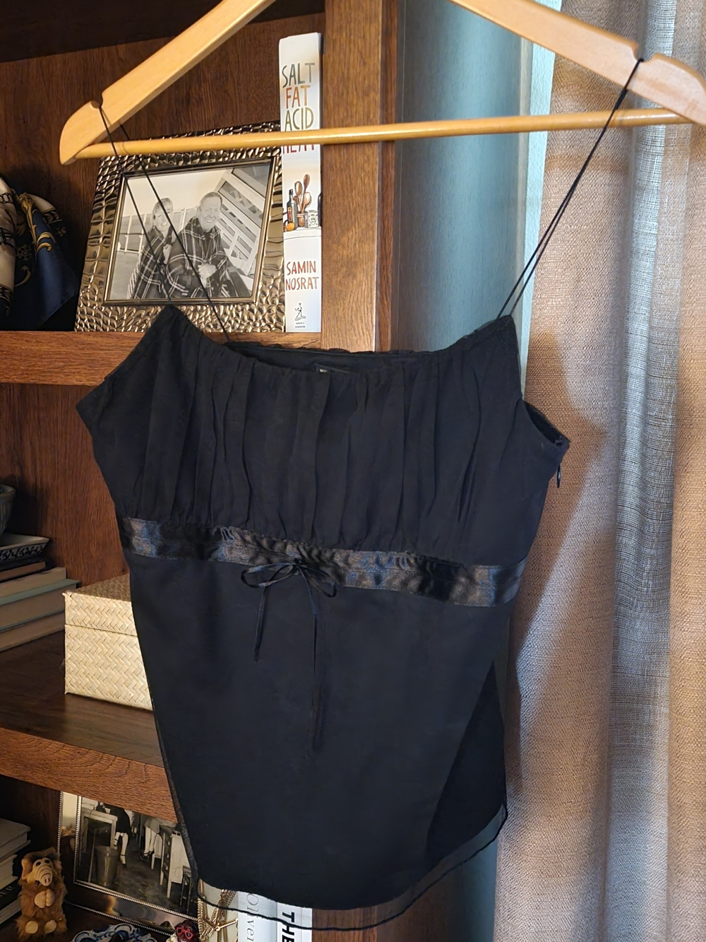90's Express Satin Bow Cami - Spaghetti Strap Size 5/6